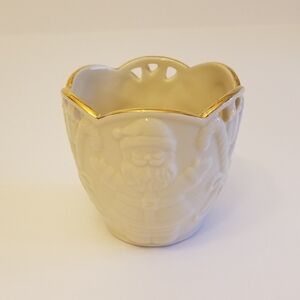 Lenox Santa Merry Lights Votive Candleholder